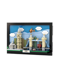 City Postcards Miniature Pixel Blocks Set