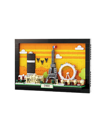 City Postcards Miniature Pixel Blocks Set