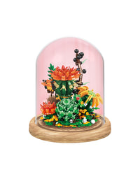 Cactus In a Bottle Tiny Plants Blocks Set - 978Pcs