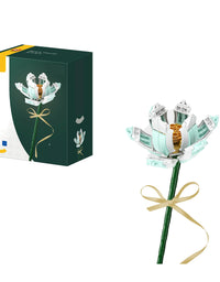 Lotus Flowers Bouquet Block Toy Set - 105Pcs