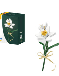 Daffodils Flowers Small Bricks Toy - 120Pcs