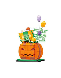 City Pumpkin Cabin Construction Block Toys - 327Pcs