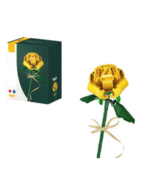 Rose Flowers Building Block Toys Set - 78Pcs