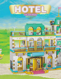 Exercise N Play Grand Hotel Mini Building Set - 1639 Pcs