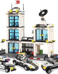 Exercise N Play City SWAT Headquarters Mini Blocks Set - 736 Pcs