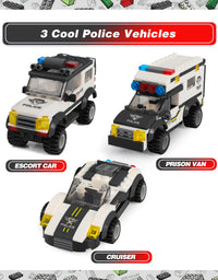 Exercise N Play City SWAT Headquarters Mini Blocks Set - 736 Pcs