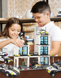 Exercise N Play City SWAT Headquarters Mini Blocks Set - 736 Pcs