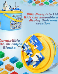 Exercise N Play Mega Police Cars for Toddlers Toys - 1338 Pcs