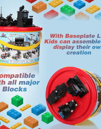 Exercise N Play SWAT Vehicle Bricks Blocks Sets - 1110 Pcs