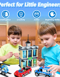 Exercise N Play City Bank Robber Brick Sets - 625 Pcs