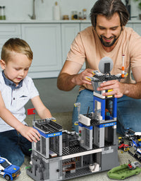 Exercise N Play City Prison Tiny Building Blocks Sets - 946 Pcs