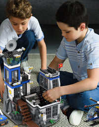 Exercise N Play City Prison Tiny Building Blocks Sets - 946 Pcs