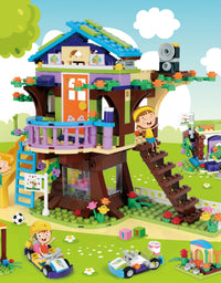 Exercise N Play City House & Grocery Store 2 IN 1 Builder Set Toy - 1556 Pcs