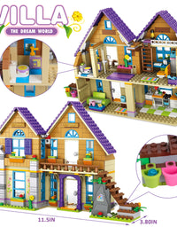 Exercise N Play Modular Family Villa Building Toy - 830 Pcs