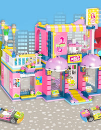 Exercise N Play Barber & Cake Shop Mini Blocks Set - 1023 Pcs