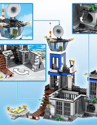 Exercise N Play City Prison Tiny Building Blocks Sets - 946 Pcs