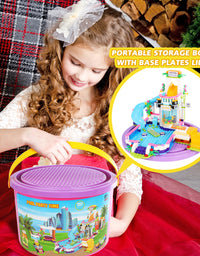 Exercise N Play Water Park Brick Construction Toy Sets - 727 Pcs