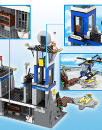 Exercise N Play City Prison Tiny Building Blocks Sets - 946 Pcs