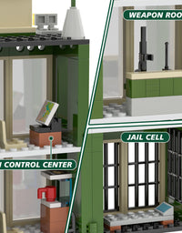 Exercise N Play Military Army Base Mini Block Set - 802Pcs