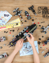Exercise N Play Navy Warship Bricks Blocks Toys Sets - 1630 Pcs