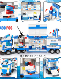 Exercise N Play Mega Police Cars for Toddlers Toys - 1338 Pcs