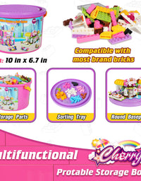 Exercise N Play Street Coffee & Barber Shop Building Toy Set - 1059 Pcs