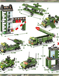 Exercise N Play ICBM Vehicle Toy Bricks Set - 1162 Pcs