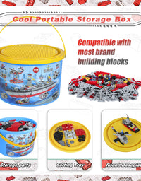 Exercise N Play Military Guided Missile Destroyer Toy Bricks - 1220 Pcs