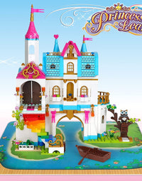 Exercise N Play Princess Castle Construction Toys - 577 Pcs