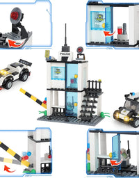 Exercise N Play SWAT Command Truck Block Building Sets - 853 Pcs