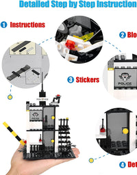 Exercise N Play SWAT Command Truck Block Building Sets - 853 Pcs