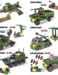 Exercise N Play Military Army Mecha Building Block Sets - 1164 Pcs