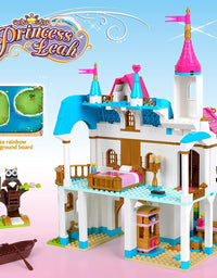 Exercise N Play Princess Castle Construction Toys - 577 Pcs