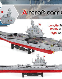 Exercise N Play Navy Mega Aircraft Carriers Brick Set - 2234 Pcs
