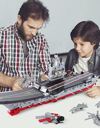 Exercise N Play Navy Aircraft Carriers Bricks Blocks Sets - 1131 Pcs