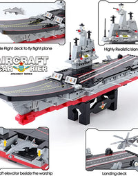 Exercise N Play Navy Aircraft Carriers Bricks Blocks Sets - 1131 Pcs