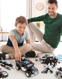 Exercise N Play SWAT Humvee Vehicle Brick Set - 680 Pcs