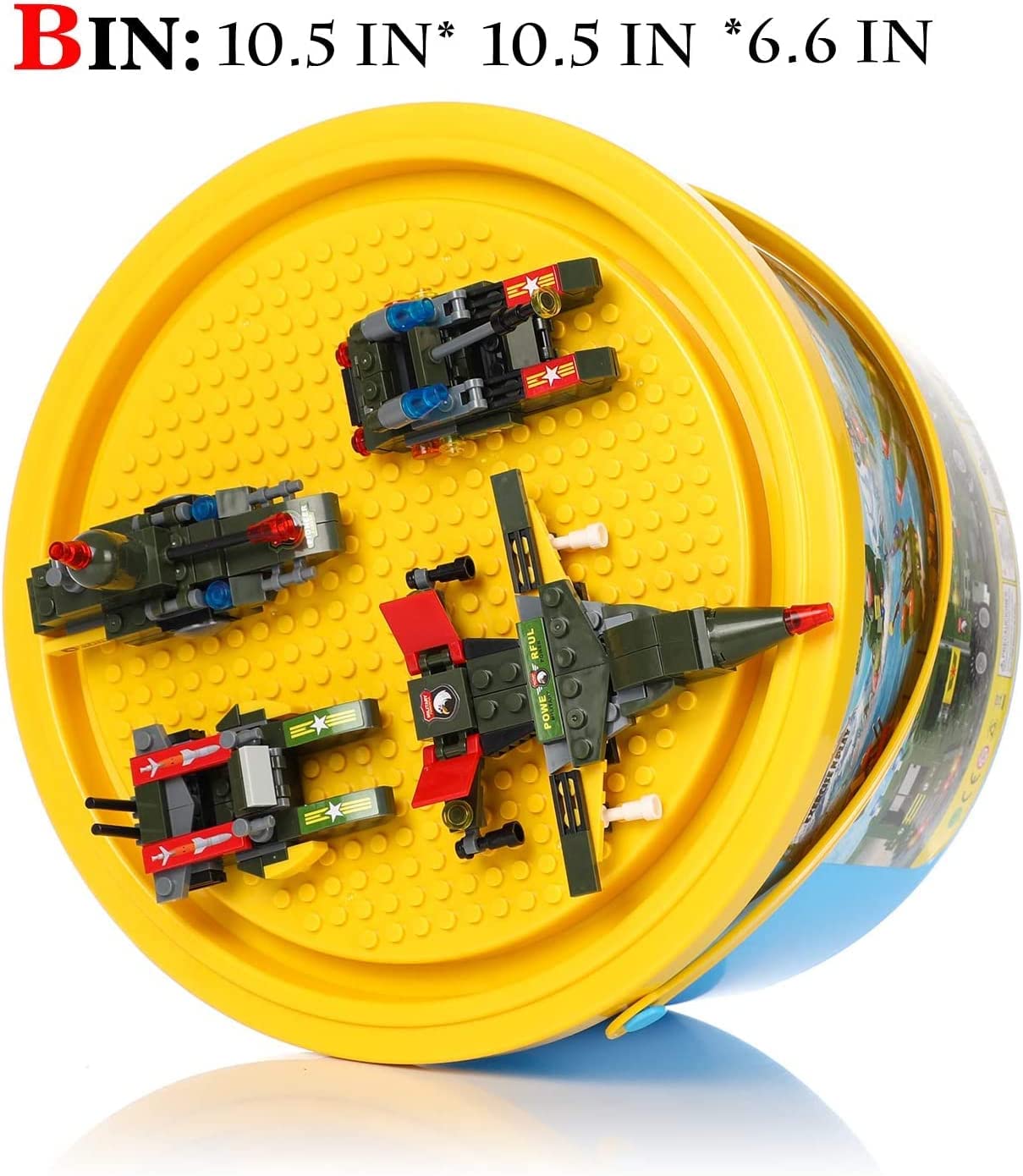 Exercise N Play Army Military Missiles Vehicle Blocks Bricks Set - 1382 Pcs