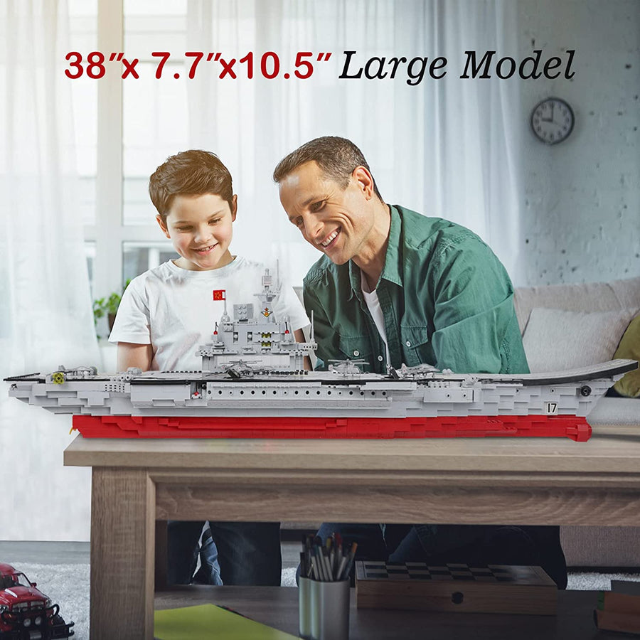 Exercise N Play Navy Mega Aircraft Carriers Brick Set - 2234 Pcs
