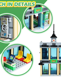 Exercise N Play City Bank Robber Brick Sets - 625 Pcs