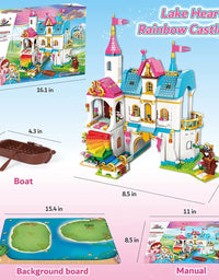 Exercise N Play Princess Castle Construction Toys - 577 Pcs