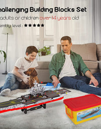 Exercise N Play Navy Mega Aircraft Carriers Brick Set - 2234 Pcs