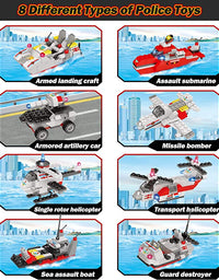 Exercise N Play Navy Destroyer Ships Blocks Toy - 630 Pcs
