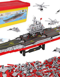 Exercise N Play Navy Mega Aircraft Carriers Brick Set - 2234 Pcs