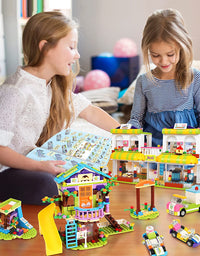 Exercise N Play Treehouse & Grocery Store 2 IN 1 Toy Blocks Construction Set - 1195 Pcs