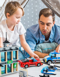 Exercise N Play City Bank Robber Brick Sets - 625 Pcs