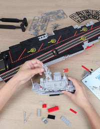 Exercise N Play Navy Mega Aircraft Carriers Brick Set - 2234 Pcs