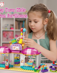 Exercise N Play City Cake Shop Building Bricks Toys - 1023 Pcs