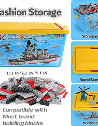 Exercise N Play Navy Battle Cruiser Ship Brick Sets - 1163 Pcs