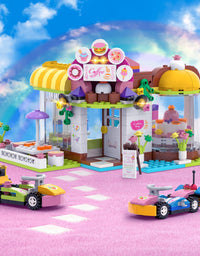Exercise N Play Street Coffee & Cake Shop Construction Set - 790 Pcs
